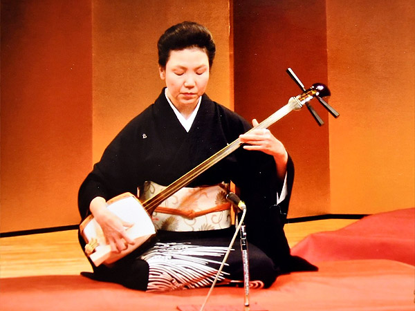清元延柳朱舞台